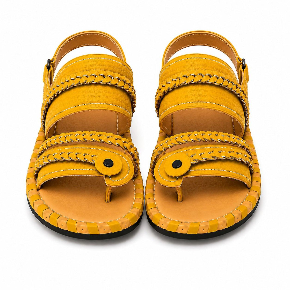 YELLOW Balochi Mehr Chappal