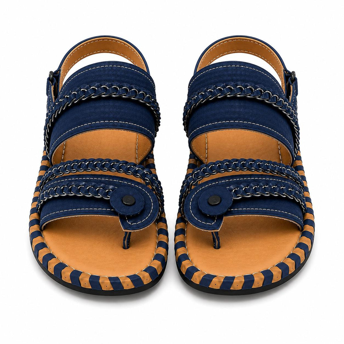 Blue Balochi Mehr Chappal