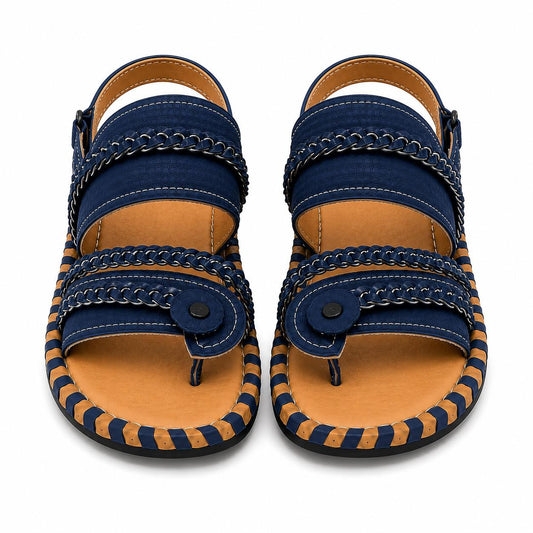 Blue Balochi Mehr Chappal